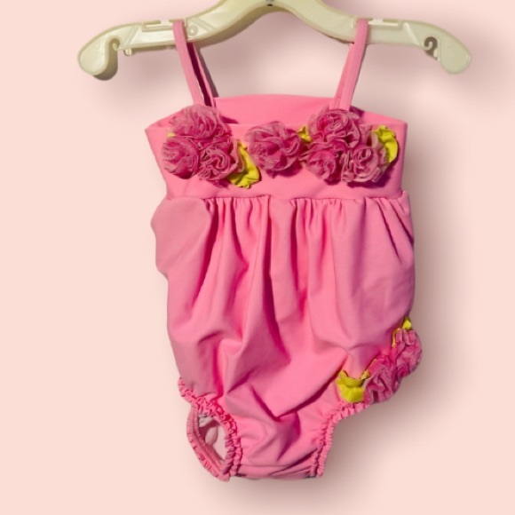NWOT Kate Mack Roses Bubble One Piece - Picture 2 of 12